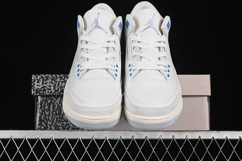 All categories Air Jordan Jordan series basketball shoes Air Jordan 3 Air Jordan 3 Retro "Lucky Shorts" AJ3 Joe 3 Lucky Shorts North Carolina Blue CT8532-101